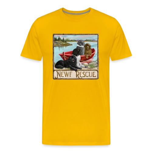NCA Newfoundland Dog Rescue Gear - Men's Premium T-Shirt