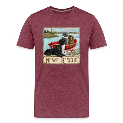 NCA Newfoundland Dog Rescue Gear - Men's Premium T-Shirt