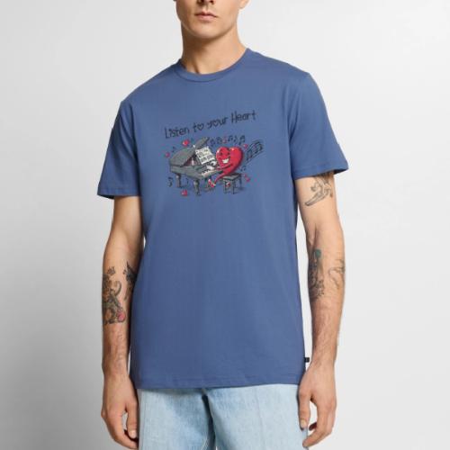 Listen To Your Heart - Men's Premium T-Shirt