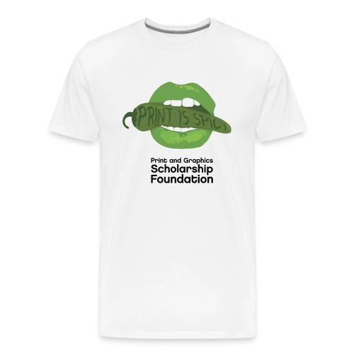 2024 T-Shirt Contest College Winner Print is Spicy - Men's Premium T-Shirt