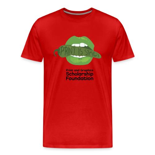 2024 T-Shirt Contest College Winner Print is Spicy - Men's Premium T-Shirt