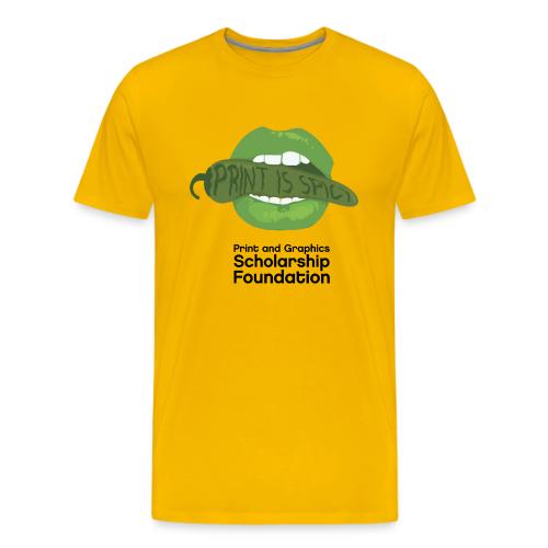 2024 T-Shirt Contest College Winner Print is Spicy - Men's Premium T-Shirt
