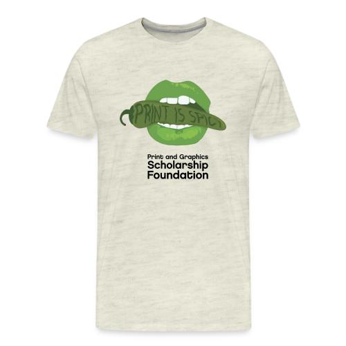 2024 T-Shirt Contest College Winner Print is Spicy - Men's Premium T-Shirt