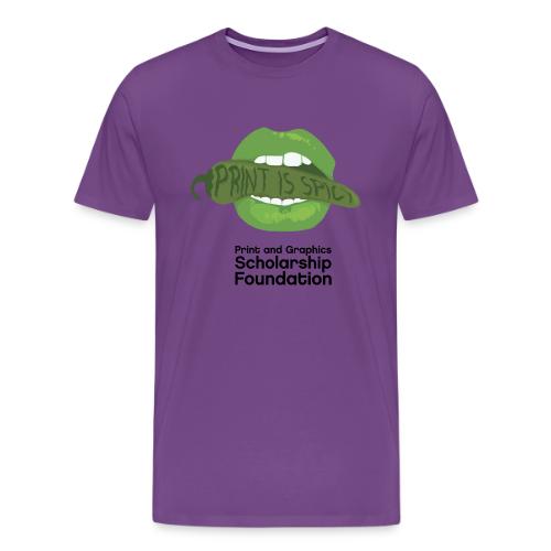2024 T-Shirt Contest College Winner Print is Spicy - Men's Premium T-Shirt