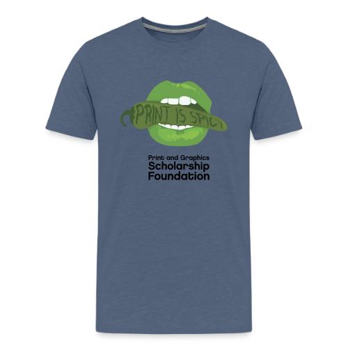 2024 T-Shirt Contest College Winner Print is Spicy - Men's Premium T-Shirt