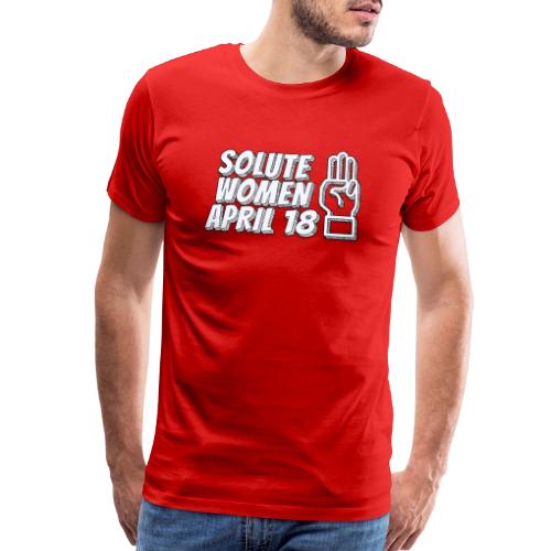Solute Women April 18 - Men's Premium T-Shirt