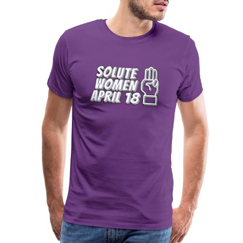 Solute Women April 18 - Men's Premium T-Shirt