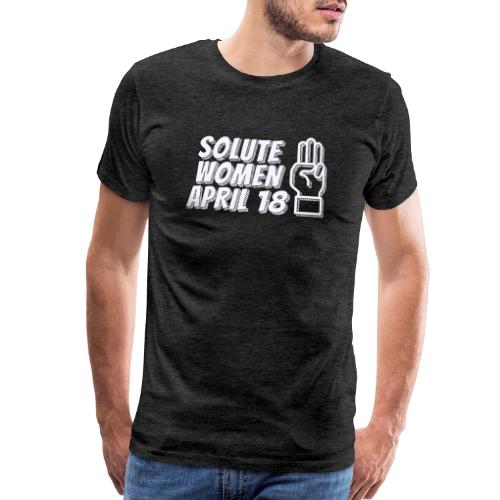 Solute Women April 18 - Men's Premium T-Shirt