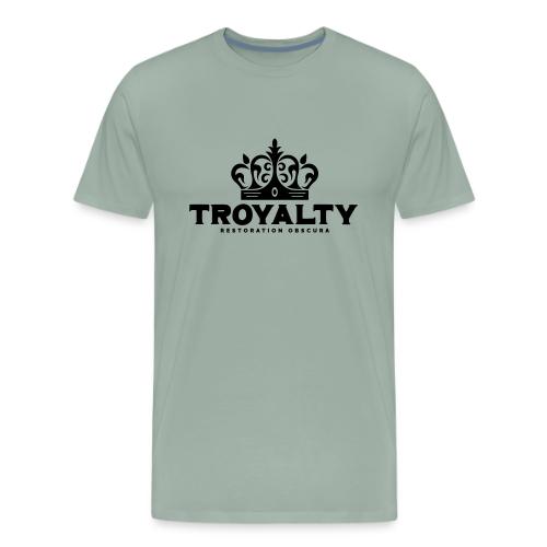 RO Troyalty Letterpress Mark - Men's Premium T-Shirt