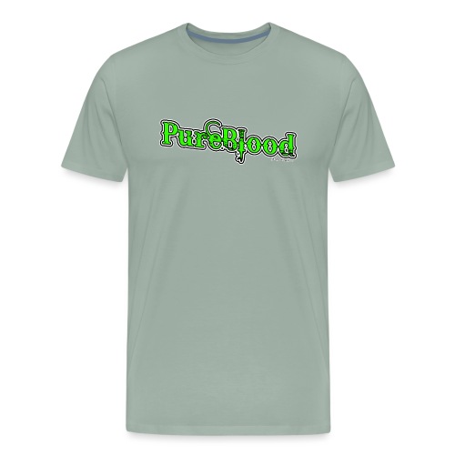PureBlood Neon Green - Men's Premium T-Shirt