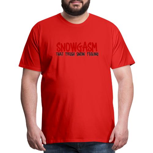 Snowgasm - Men's Premium T-Shirt