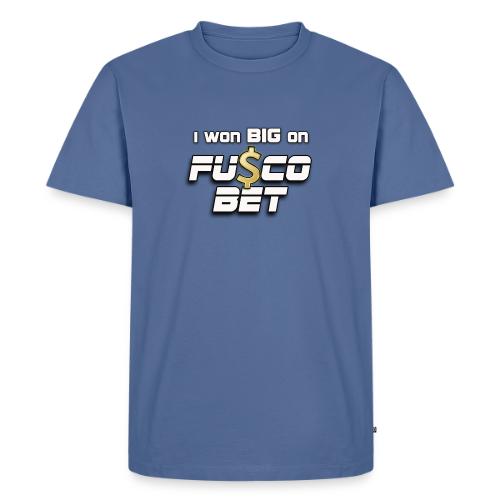 I WON BIG ON FUSCOBET - Men's Premium T-Shirt