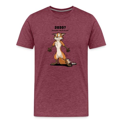 2020? Going great... (for bright backgrounds) - Men's Premium T-Shirt
