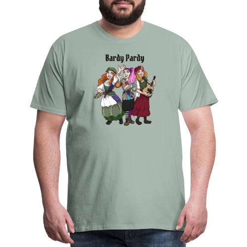 Bardy Pardy Portrait - Men's Premium T-Shirt
