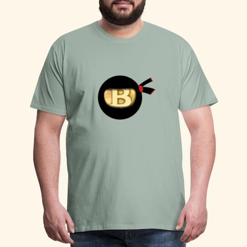 Bitcoin Ninja - Men's Premium T-Shirt