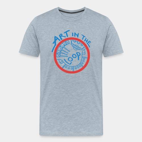 Art in the Loop Complete Logo - Men's Premium T-Shirt