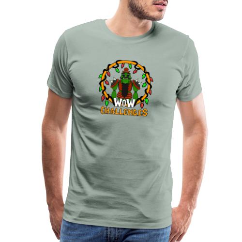 WoW Challenges Holiday Orc - Men's Premium T-Shirt