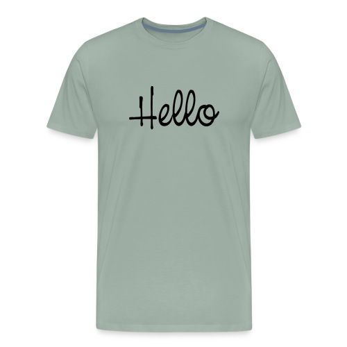 hello - Men's Premium T-Shirt