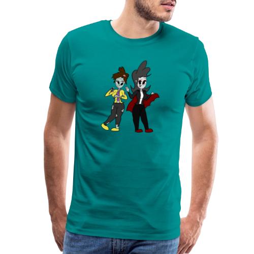 Vampire Coll and Zombie Dersy - Men's Premium T-Shirt