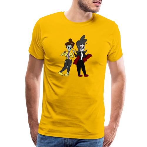 Vampire Coll and Zombie Dersy - Men's Premium T-Shirt