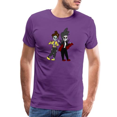 Vampire Coll and Zombie Dersy - Men's Premium T-Shirt