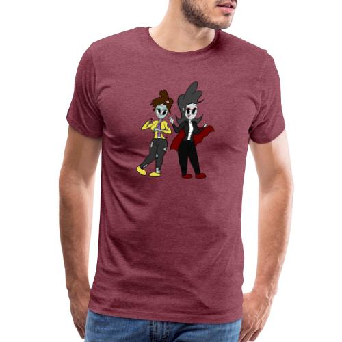 Vampire Coll and Zombie Dersy - Men's Premium T-Shirt
