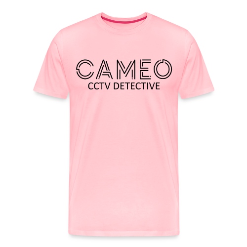 CAMEO CCTV Detective (Black Logo) - Men's Premium T-Shirt