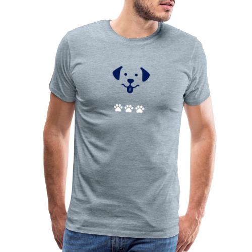 Simple cute dog - Men's Premium T-Shirt