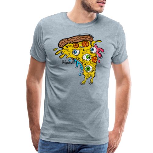 Papeel Pizeyes Monster - Yellow - Men's Premium T-Shirt