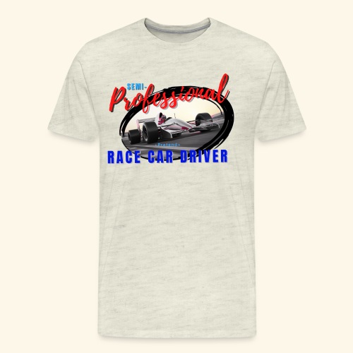 semi pro indy pretend race car driver - Men's Premium T-Shirt