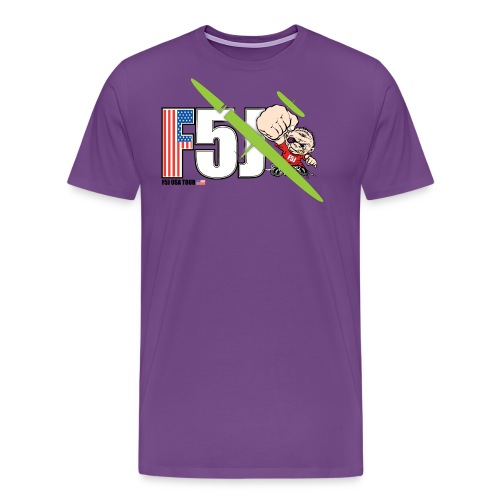 F5J Mascot Flag - Men's Premium T-Shirt
