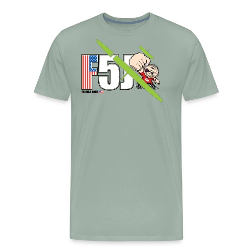 F5J Mascot Flag - Men's Premium T-Shirt