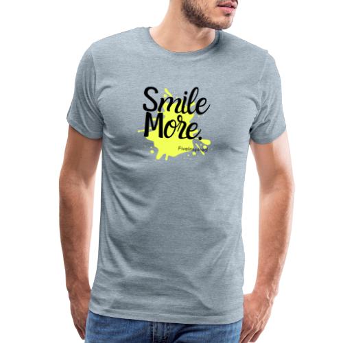 Smile More - Men's Premium T-Shirt
