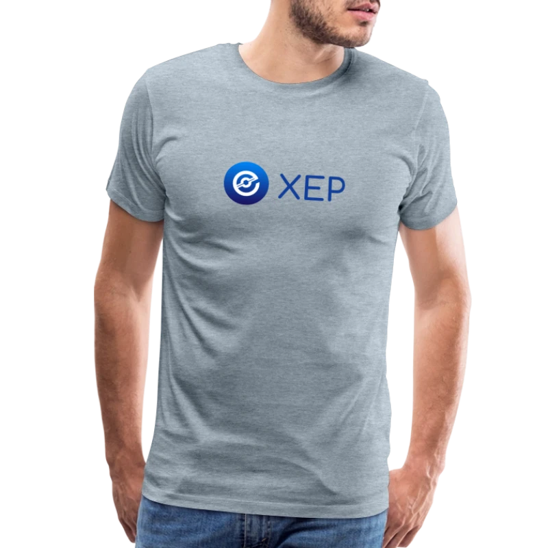 XEP Blue Logo - Men's Premium T-Shirt