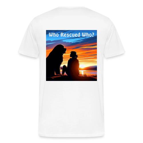 Who Rescued Who - Summer Edition - Men's Premium T-Shirt
