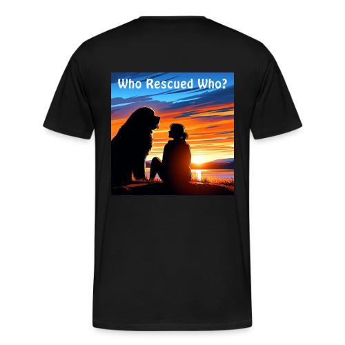 Who Rescued Who - Summer Edition - Men's Premium T-Shirt