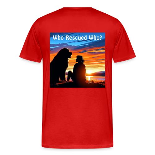 Who Rescued Who - Summer Edition - Men's Premium T-Shirt