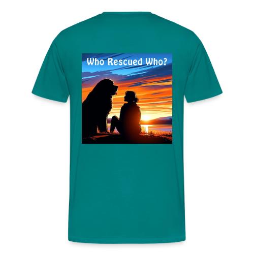 Who Rescued Who - Summer Edition - Men's Premium T-Shirt