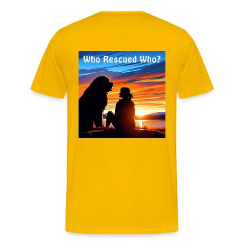 Who Rescued Who - Summer Edition - Men's Premium T-Shirt