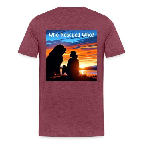 Who Rescued Who - Summer Edition - Men's Premium T-Shirt