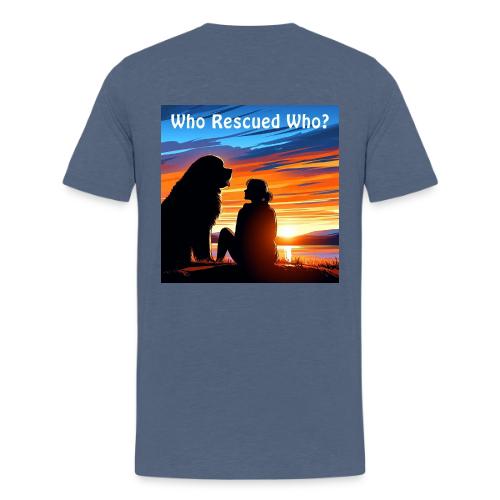 Who Rescued Who - Summer Edition - Men's Premium T-Shirt