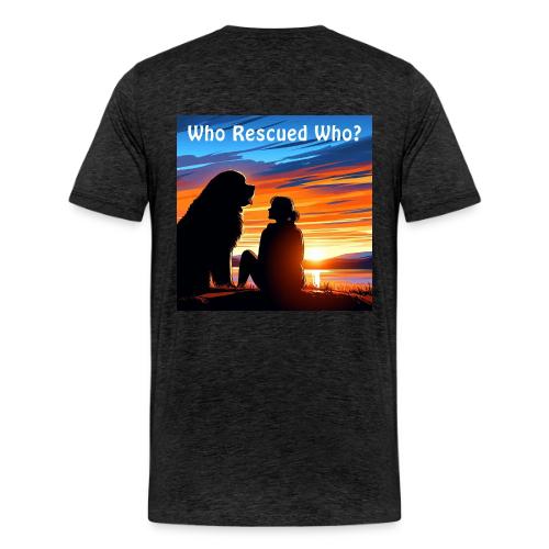 Who Rescued Who - Summer Edition - Men's Premium T-Shirt