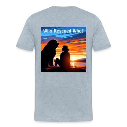 Who Rescued Who - Summer Edition - Men's Premium T-Shirt