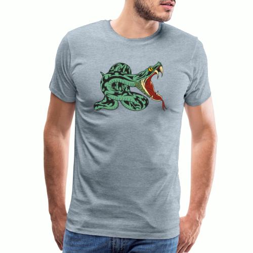 Snake dress EllBelTeo - Men's Premium T-Shirt