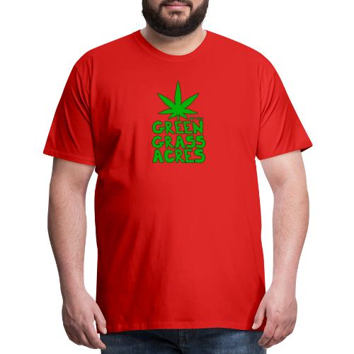 GreenGrassAcres Logo - Men's Premium T-Shirt