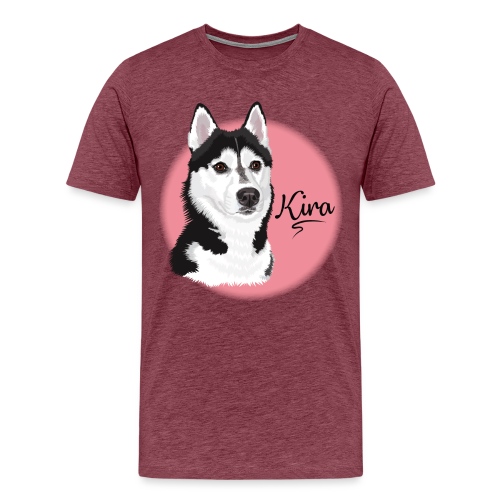 Kira the Husky from Gone to the Snow Dogs - Men's Premium T-Shirt