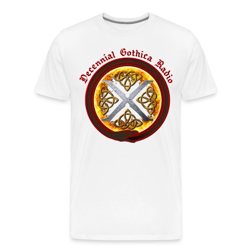 Decennial Gothica Logo - Men's Premium T-Shirt