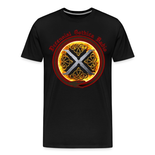 Decennial Gothica Logo - Men's Premium T-Shirt