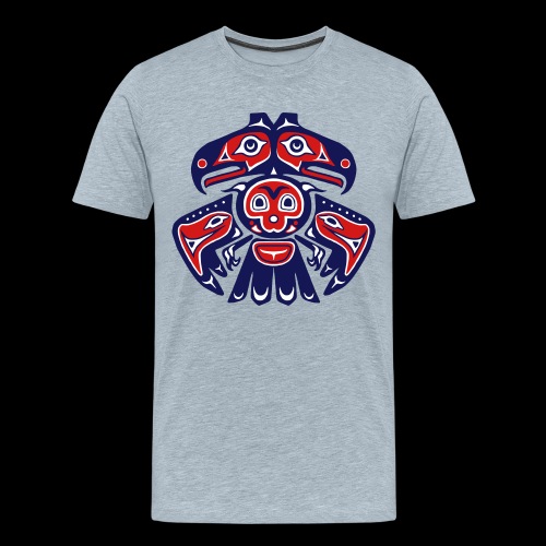 Native American Bird Totem (Women's) - Men's Premium T-Shirt