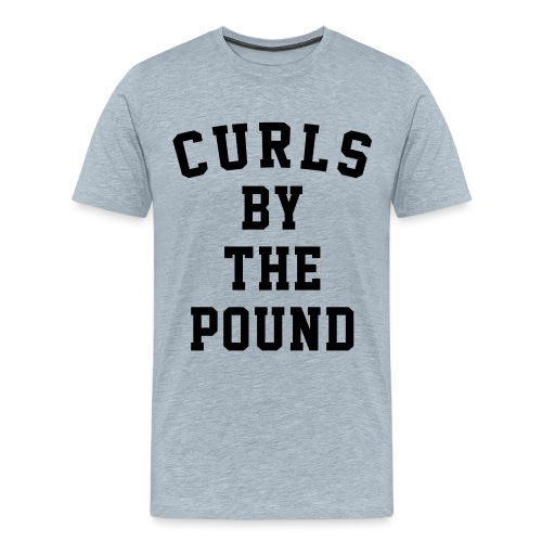 Curls by the pound - Men's Premium T-Shirt
